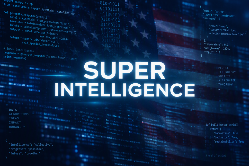 Super Intelligence - l'AI cambia nome negli Usa dopo un executive order di Trump